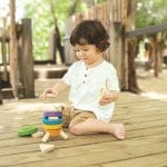 Wooden Stacking Rocket