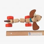 Plan Toys Happy Puppy – Pull Along Dog Toy