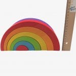 Bajo Rainbow Small – Colourfull Wooden Rainbow Toy
