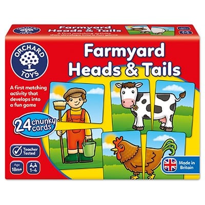 orchard toys farmyard heads and tails
