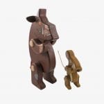 Large Bajo Gruffalo & Mouse Wooden Figures