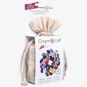 Crayon Rocks Thirty Two – 32 Crayon Rocks in a Muslin Bag