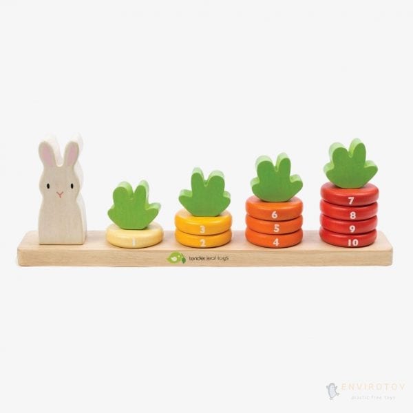 tender leaf toys counting carrots