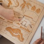 Stuka Puka Dinosaurs Wooden Puzzle