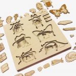 Stuka Puka Bugs 4-layer Wooden Puzzle