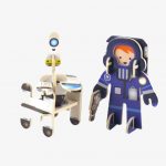 NEW Playpress Star Searchers Pop Out Play Set