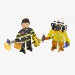 NEW Playpress Rescue Team Pop Out Play Set