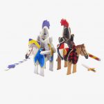Playpress Knights Castle Pop Out Playset